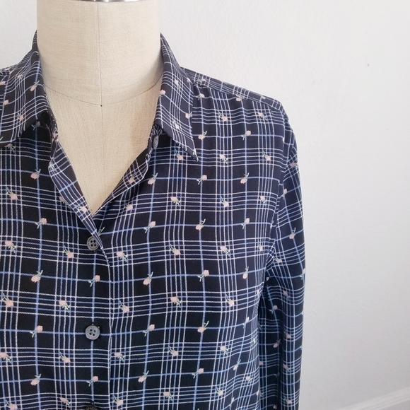 🌸 Equipment x Tabitha Simmons 100% Silk Dress Small - Picture 4 of 15